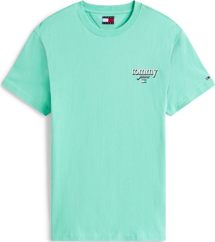 Tommy Jeans Shirt  navy / mintgroen / wit