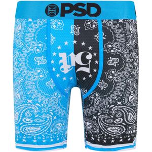 PSD Boxershorts  lichtblauw / zwart / wit