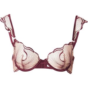 Bluebella BH 'Marabel'  lichtbeige / wijnrood