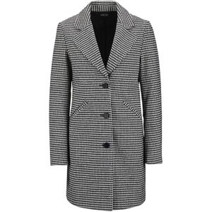 MADELEINE Tussenmantel  zwart / wit