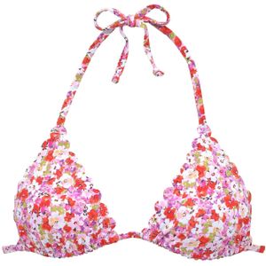 Look - Triangelbikini - Rood/Lila - Microvezel