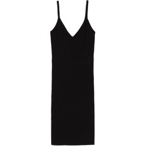 Bershka Gebreide jurk  zwart