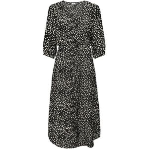 JDY Jurk 'JDYTROYA'  zwart / wit