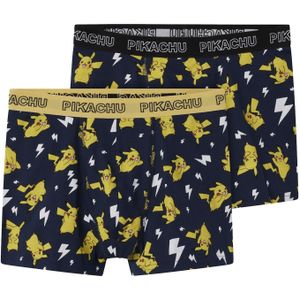 TWO SOON Onderbroek 'Pokémon'  navy / geel / rood / wit
