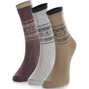 Crea Socks Sokken 'Outdoor Winter'  gemengde kleuren