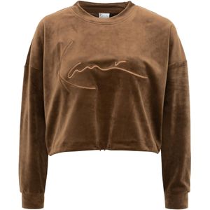 Karl Kani Sweatshirt  bruin / karamel