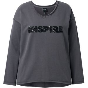 Ulla Popken Sweatshirt  grafiet