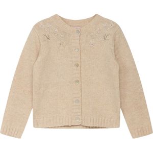 NOA NOA miniature Gebreid vest 'Faisa'  ecru