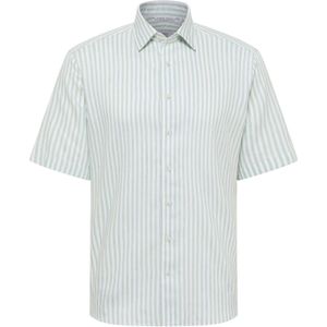 Eterna - Overhemd - Pistache - MODERN FIT - Korte Mouwen - EASY IRON