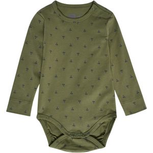 Hummel Rompertje/body  marine / olijfgroen