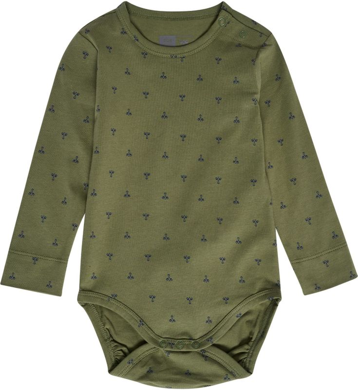 Hummel Rompertje/body  marine / olijfgroen