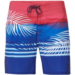 KOROSHI Zwemshorts  blauw / navy / bloedrood / wit