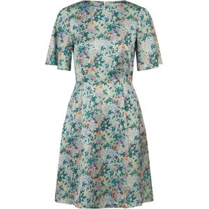 KLEO Jurk  blauw / grijs / gemengde kleuren