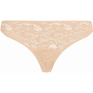 Hanro String 'French Lace'  beige