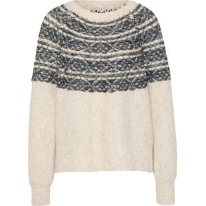 Only Tall Trui 'ONLSIDONA'  beige gemêleerd / blauw gemêleerd / spar