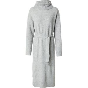 VILA Gebreide jurk 'Rolfie'  grijs gemêleerd