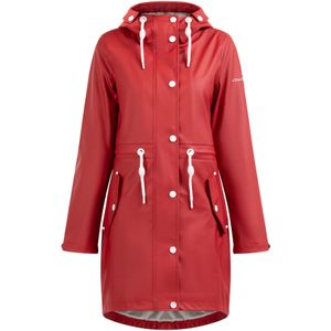 DreiMaster Maritim Functionele mantel  cranberry / wit