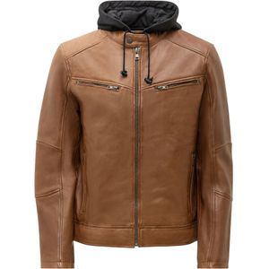 RICANO Tussenjas 'Fabio'  cognac / zwart