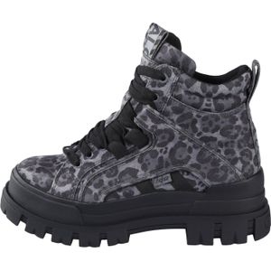 BUFFALO Veterlaarzen 'Aspha'  grijs / lichtgrijs / zwart