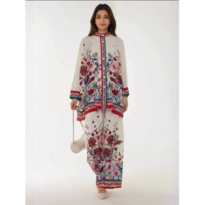 Hiccup Broekpak  groen / pink / rood / wit