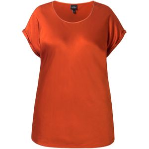 Ulla Popken Blouse  roestbruin