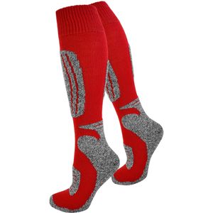 normani Sportsokken  grijs gemêleerd / vuurrood