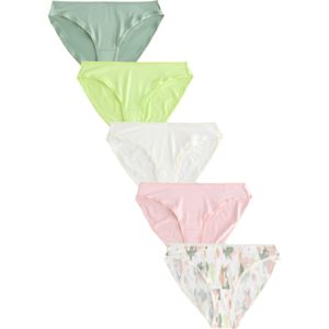 Next Slip  spar / lichtgroen / rosa / wit