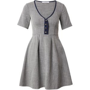 ABOUT YOU Jurk 'Fiona'  marine / grijs gemêleerd