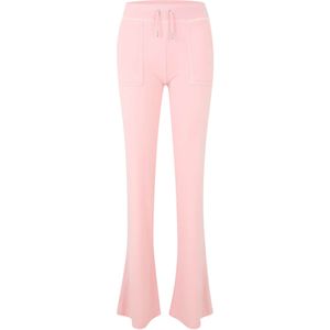 Juicy Couture - LAYLA - Broek - Rosa - Flared - Fluweel/Nicky Velours