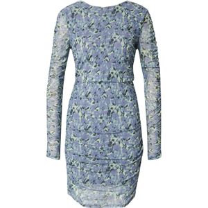 modström Jurk 'Hamilton'  opaal / lichtblauw / mintgroen / zwart