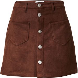ONLY - ONLAMAZING-STINA - A-lijnrok - Chocoladebruin