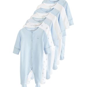 Next Nachtkledij  blauw / grijs / wit