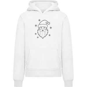 Merchcode Sweatshirt 'Christmas Santa'  zwart / wit
