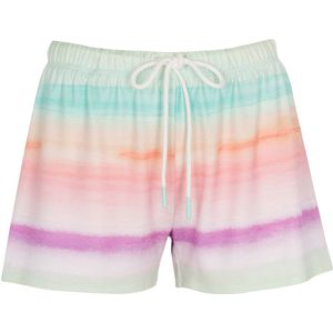 PJ Salvage Pyjamabroek  turquoise / orchidee / oranje / wit