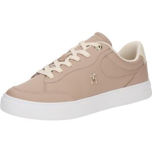 Tommy Hilfiger - Essential Chic Court Sneaker - Kleisteen - Leer