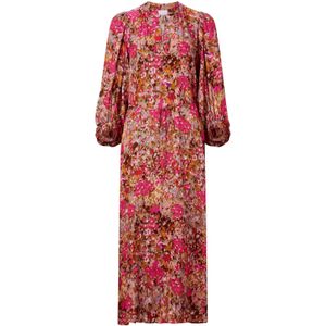 Rich & Royal - Jurk - Gemengde Kleuren - Lang/Maxi - Lange Mouw