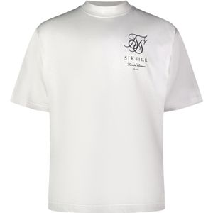 SikSilk Shirt  zwart / wit