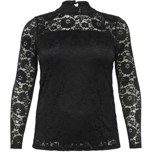 KAFFE CURVE Shirt 'Elga'  zwart