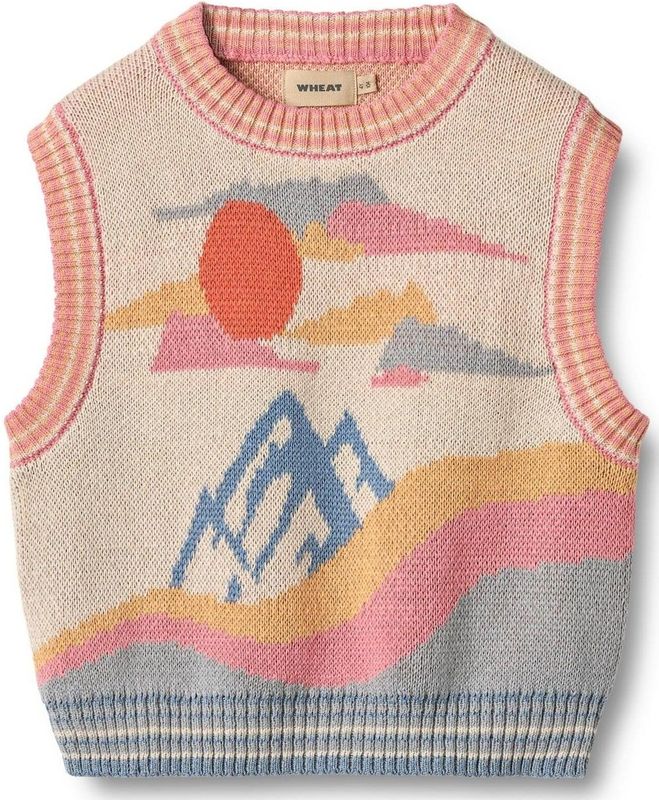 WHEAT - Trui 'Maria' - Lichtblauw - Gebreide Trui