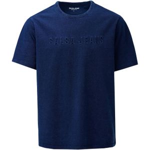Salsa - 21010255 - T-shirt - Blauw - Regular Fit