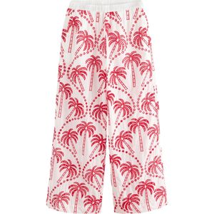 Next Broek  rood / offwhite
