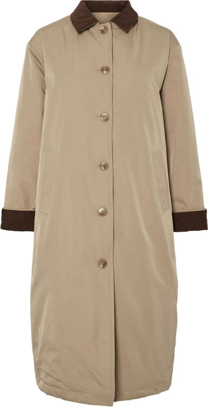 PIECES - Tussenmantel - Bruin - JORMA