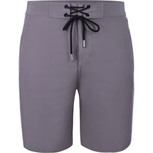 YEAZ Zwemshorts 'Davey'  donkergrijs / wit