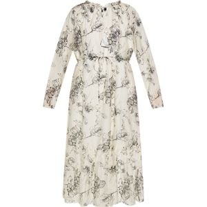 DreiMaster Klassik Jurk  zwart / wit