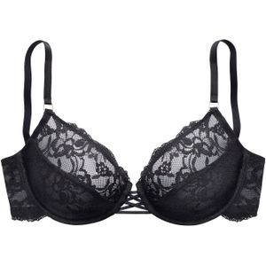 Lascana - Beugel-bh - Zwart - Luipaard-look - Sexy Dessous