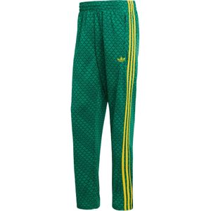 ADIDAS ORIGINALS Broek 'Firebird'  donkergeel / groen / donkergroen