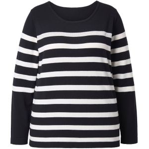 Ulla Popken Trui  zwart / wit