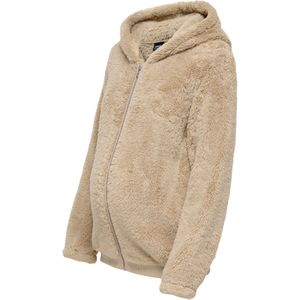 ONLY CARMAKOMA - Teddy Jas - Kort - Met Capuchon - Lange Mouwen - Polyester Voering