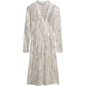 Superdry Jurk  zilver
