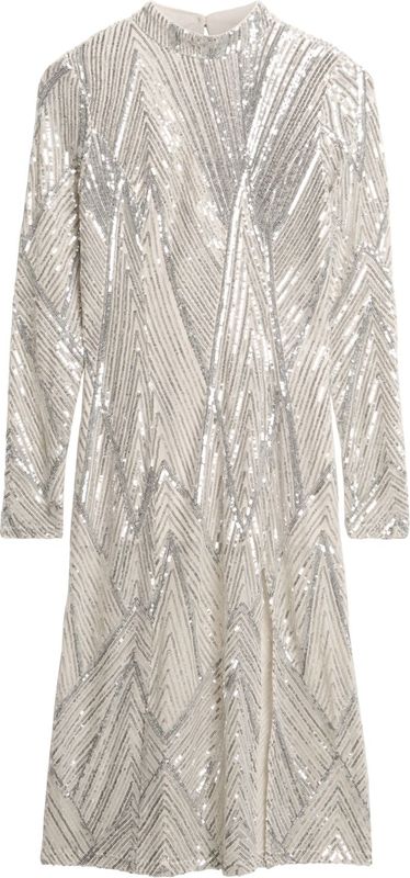 Superdry Jurk  zilver